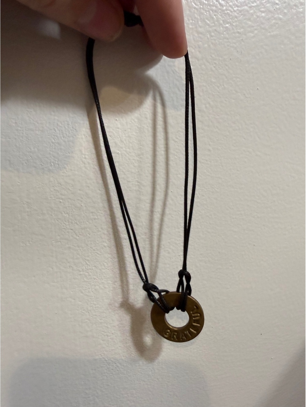 Grateful necklace manifest intention energy healing psychic